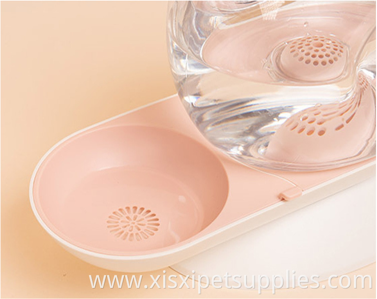 Cat drinking bowl ABS material safety non toxic dustproof drinking bowl